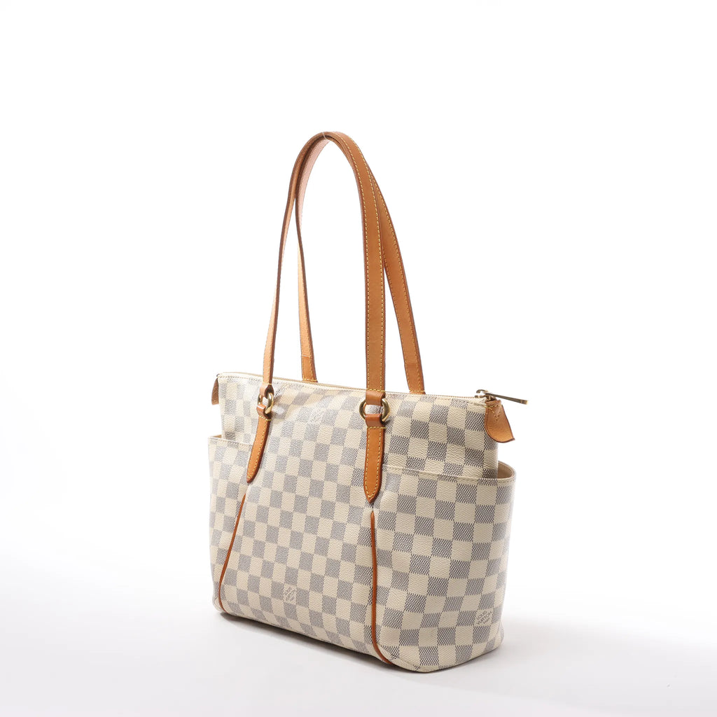 Louis Vuitton Totally PM Damier Azur Shoulder Bag in Beige N51261