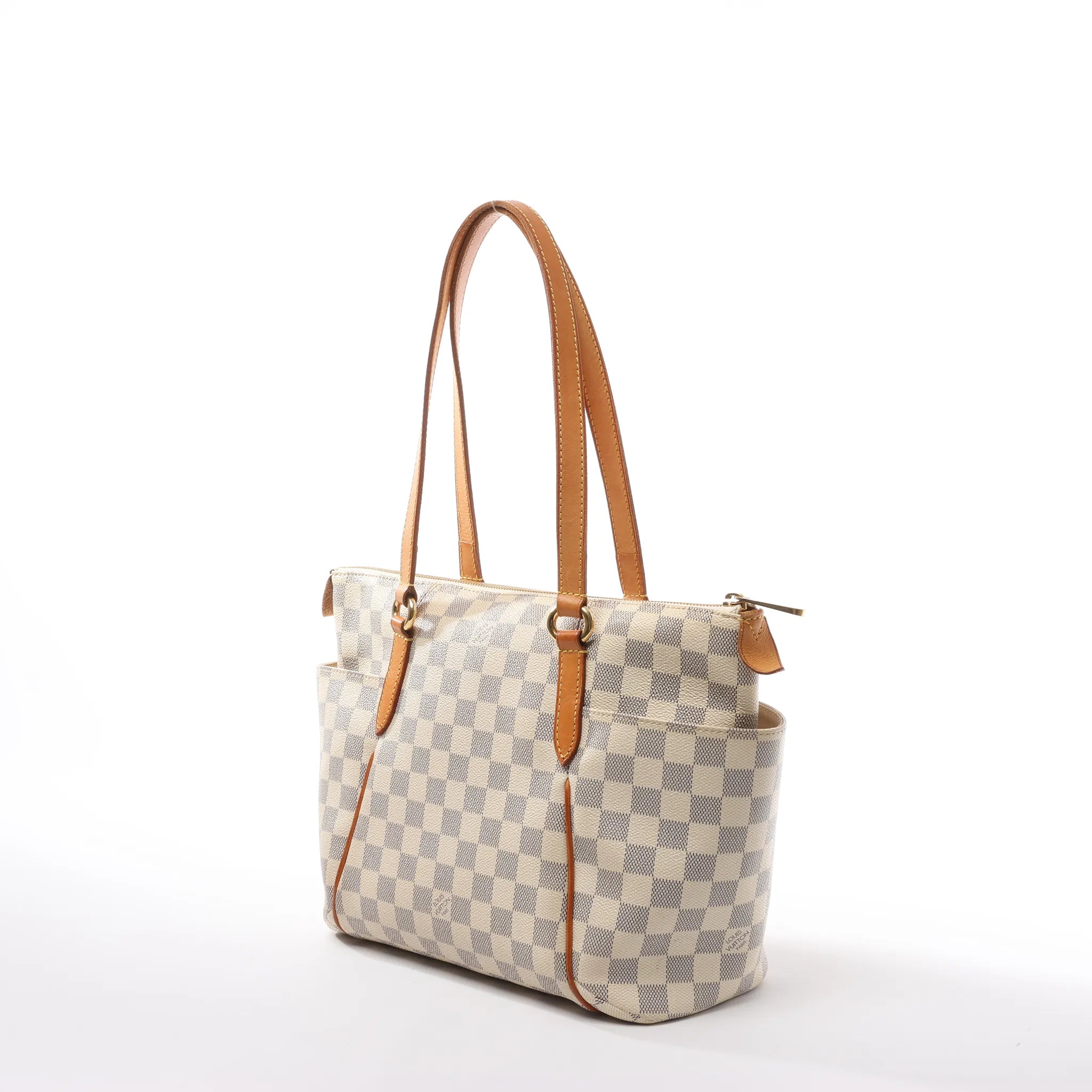 Louis Vuitton Totally PM Damier Azur Shoulder Bag in Beige N51261