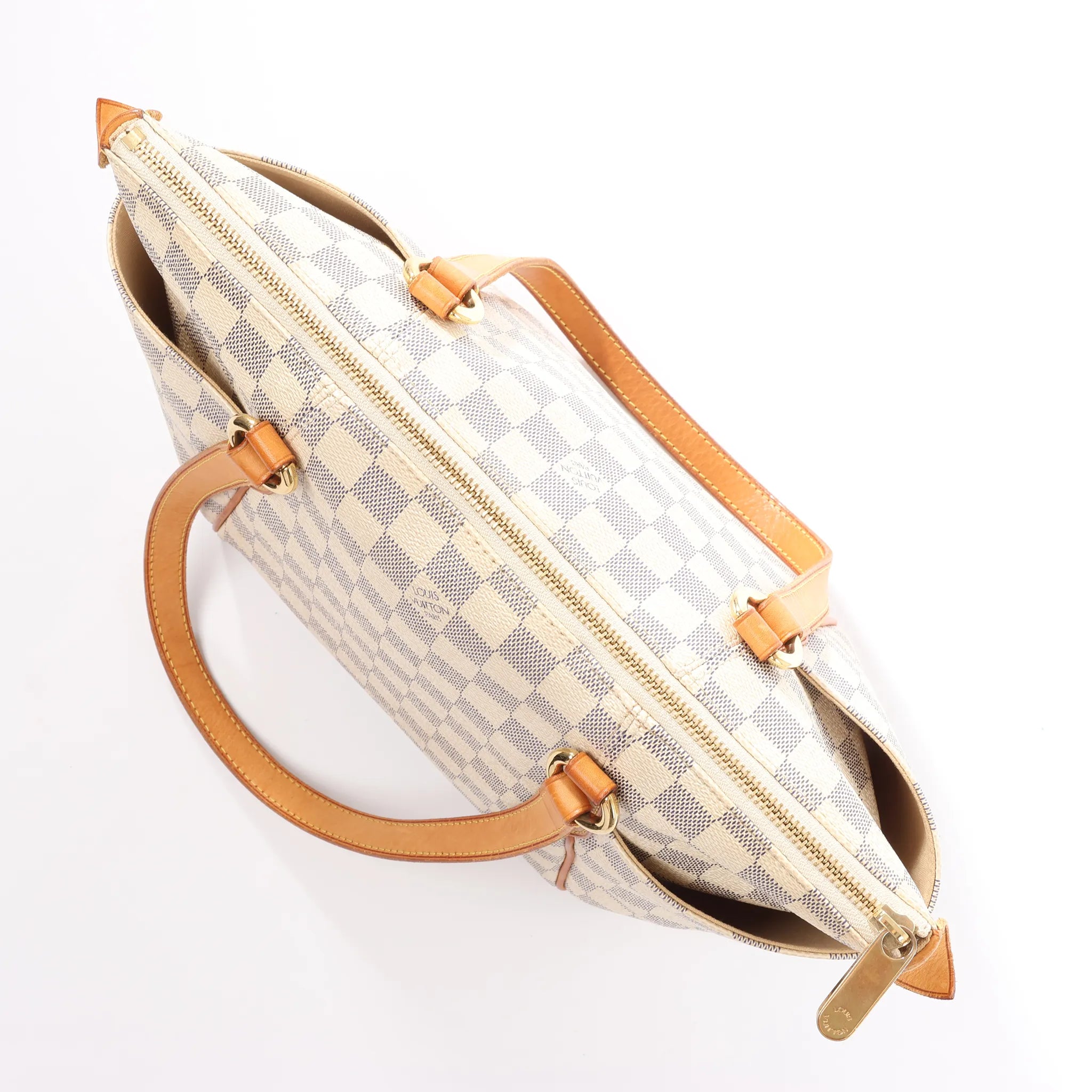 Louis Vuitton Totally PM Damier Azur Shoulder Bag in Beige N51261