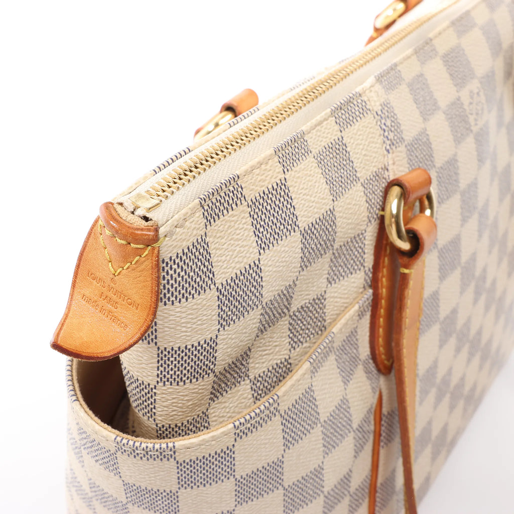 Louis Vuitton Totally PM Damier Azur Shoulder Bag in Beige N51261