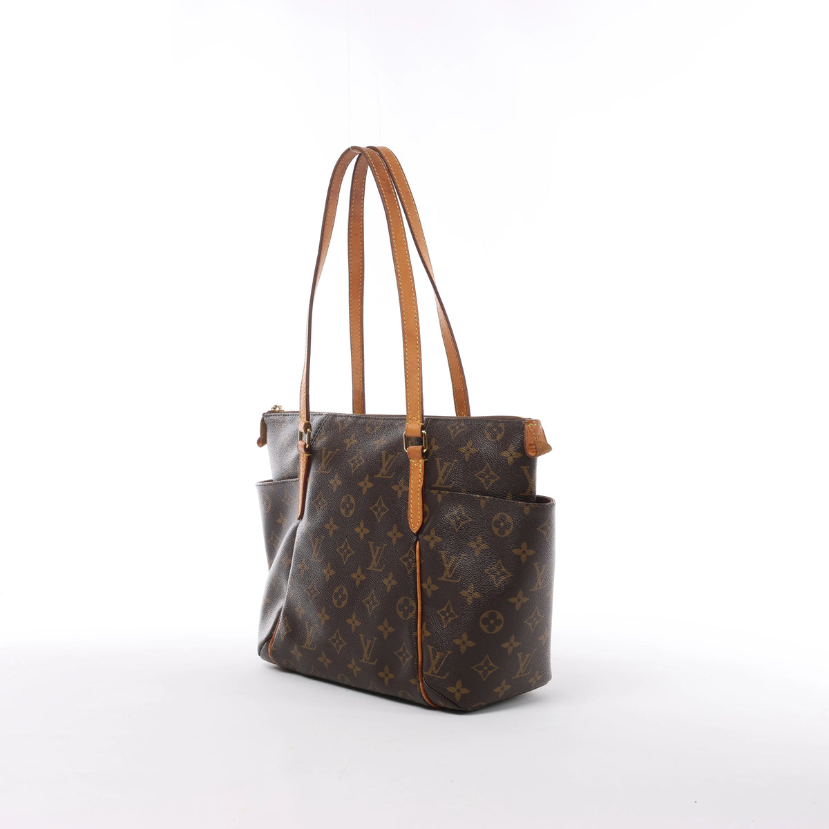 Bolso de hombro Louis Vuitton Totally PM Monogram de lona en marrón M56688