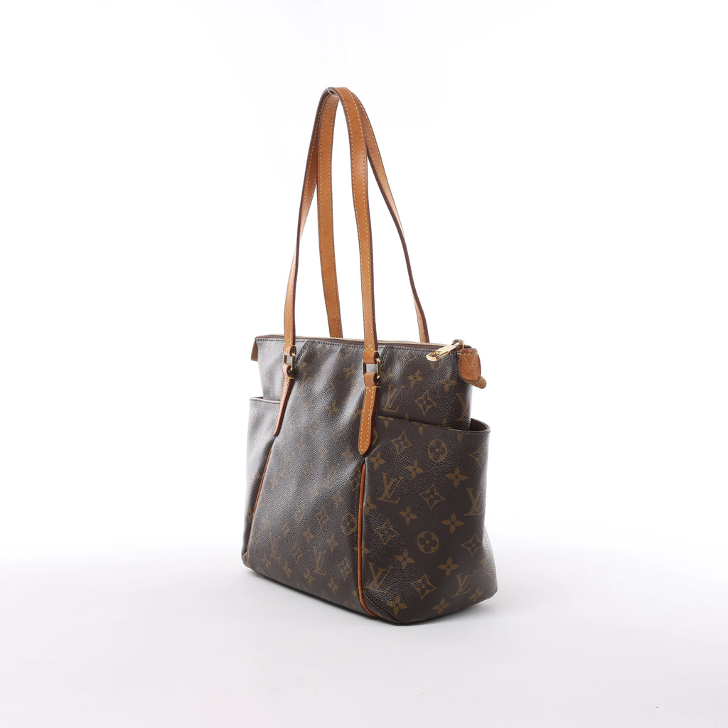 Bolso de hombro Louis Vuitton Totally PM Monogram de lona en marrón M56688