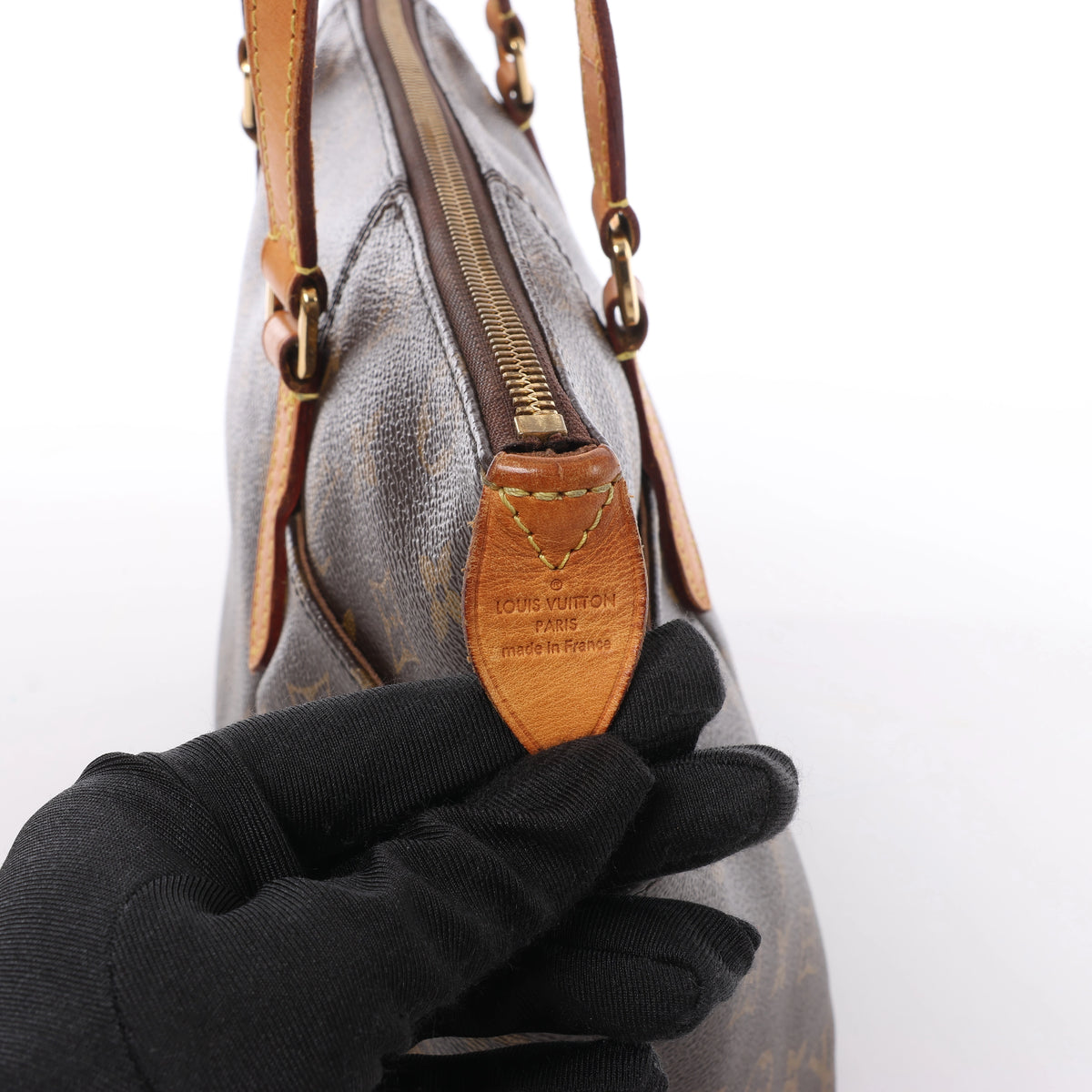Bolso de hombro Louis Vuitton Totally PM Monogram de lona en marrón M56688