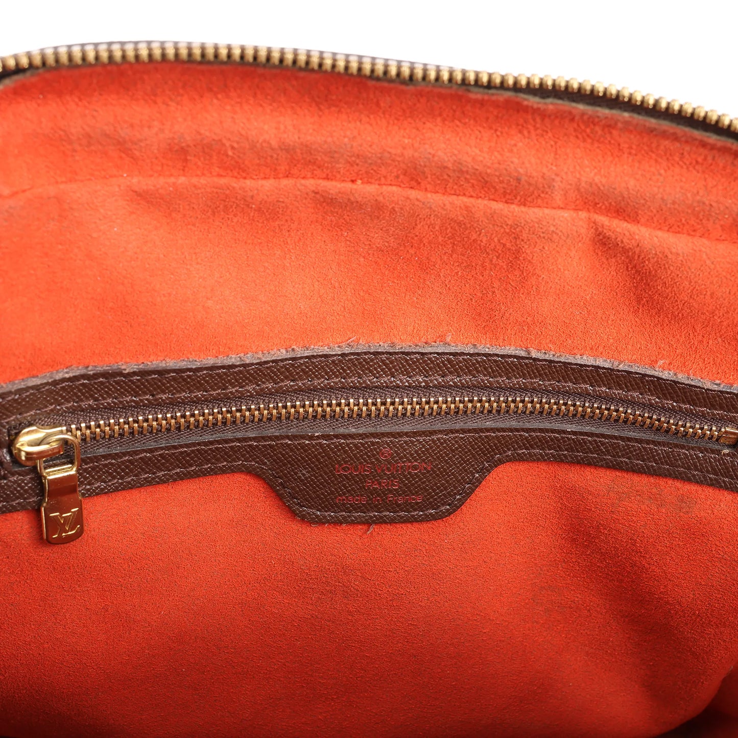 Louis Vuitton Triana Damier Ebene Handbag in Brown N51155