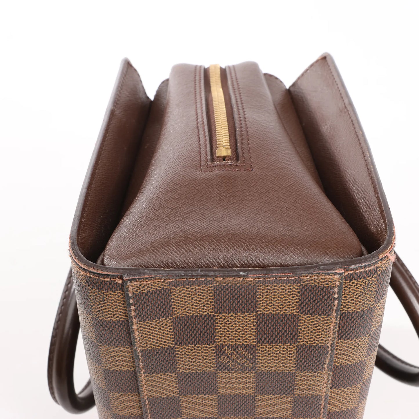 Louis Vuitton Triana Damier Ebene Handbag in Brown N51155