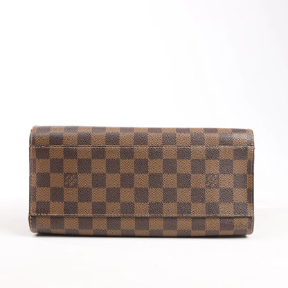 Louis Vuitton Triana Damier Ebene Handbag in Brown N51155