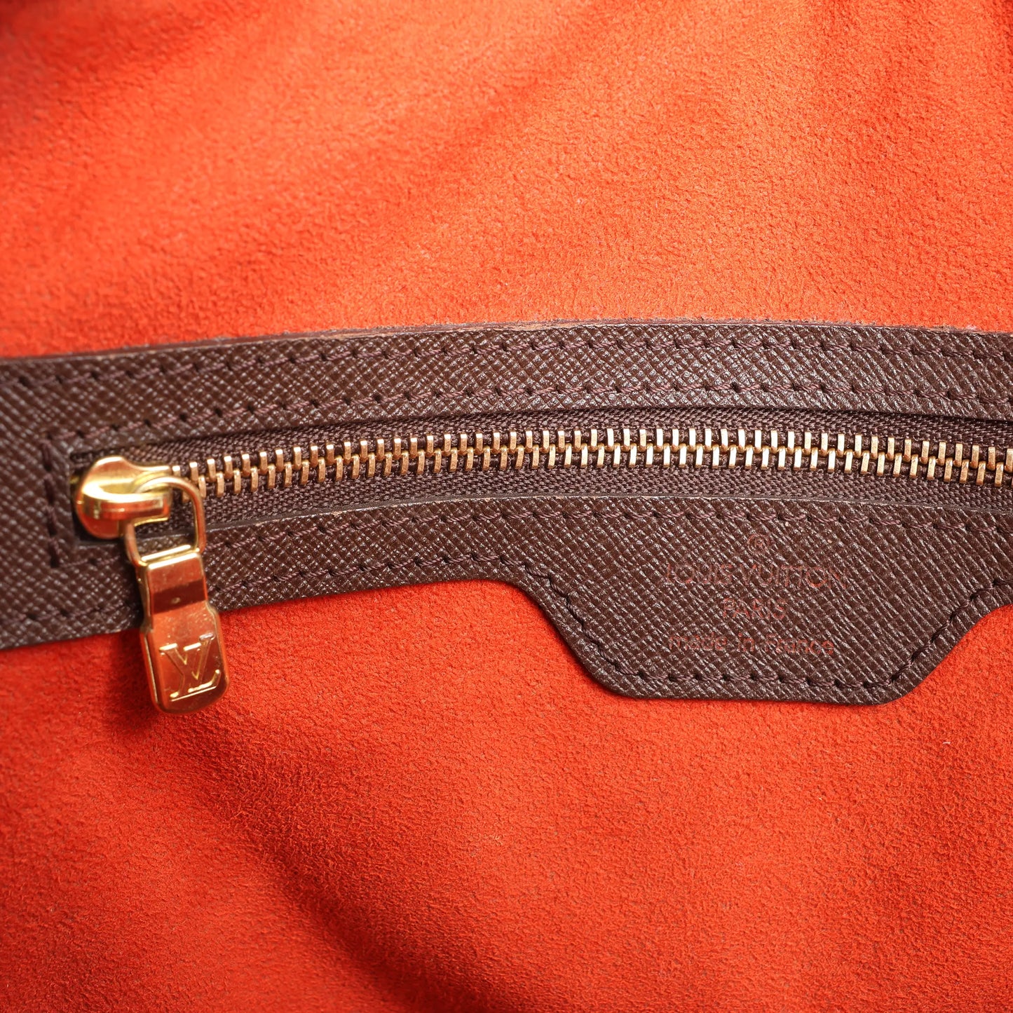 Louis Vuitton Triana Damier Ebene Sac à main en marron N51155