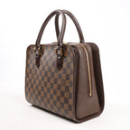 Louis Vuitton Triana Damier Ebene Handbag in Brown N51155