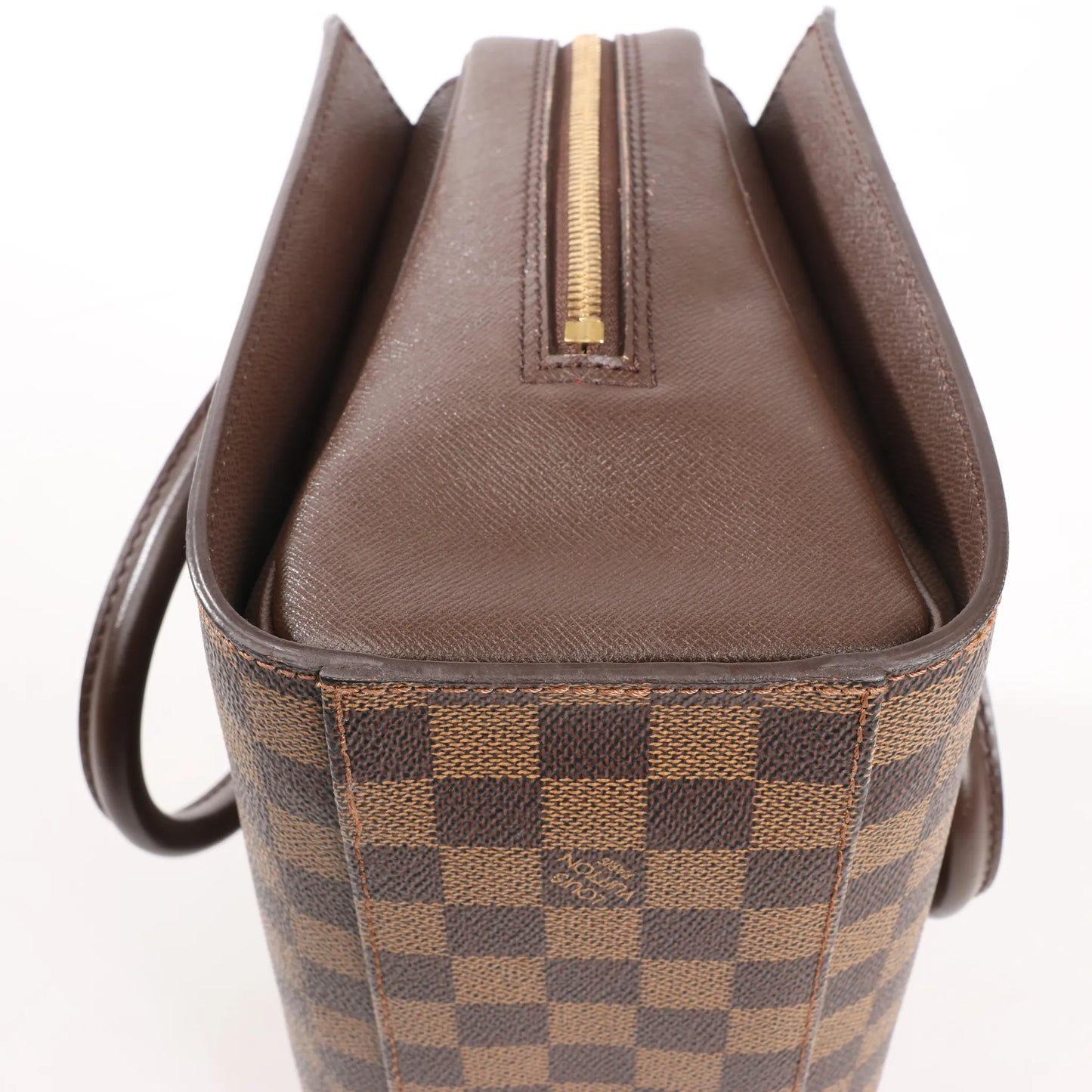 Louis Vuitton Triana Damier Ebene Sac à main en marron N51155
