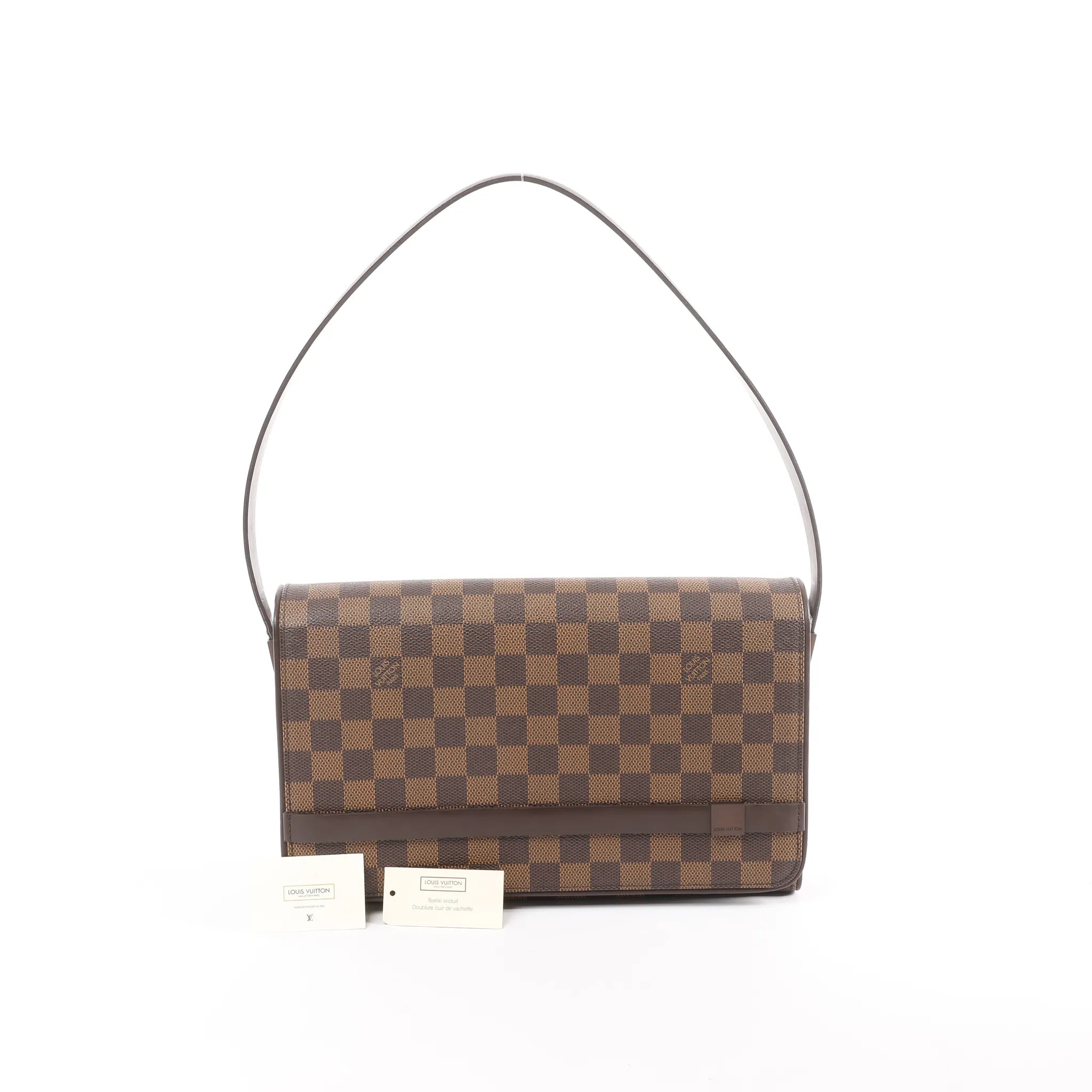 Louis Vuitton Tribeca Damier Ebene Shoulder Bag in Brown N51160