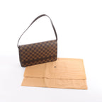 Bolso de hombro Louis Vuitton Tribeca Damier Ebene en marrón N51160