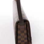 Bolso de hombro Louis Vuitton Tribeca Damier Ebene en marrón N51160