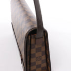 Bolso de hombro Louis Vuitton Tribeca Damier Ebene en marrón N51160