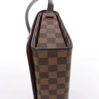 Bolso de hombro Louis Vuitton Tribeca Damier Ebene en marrón N51160