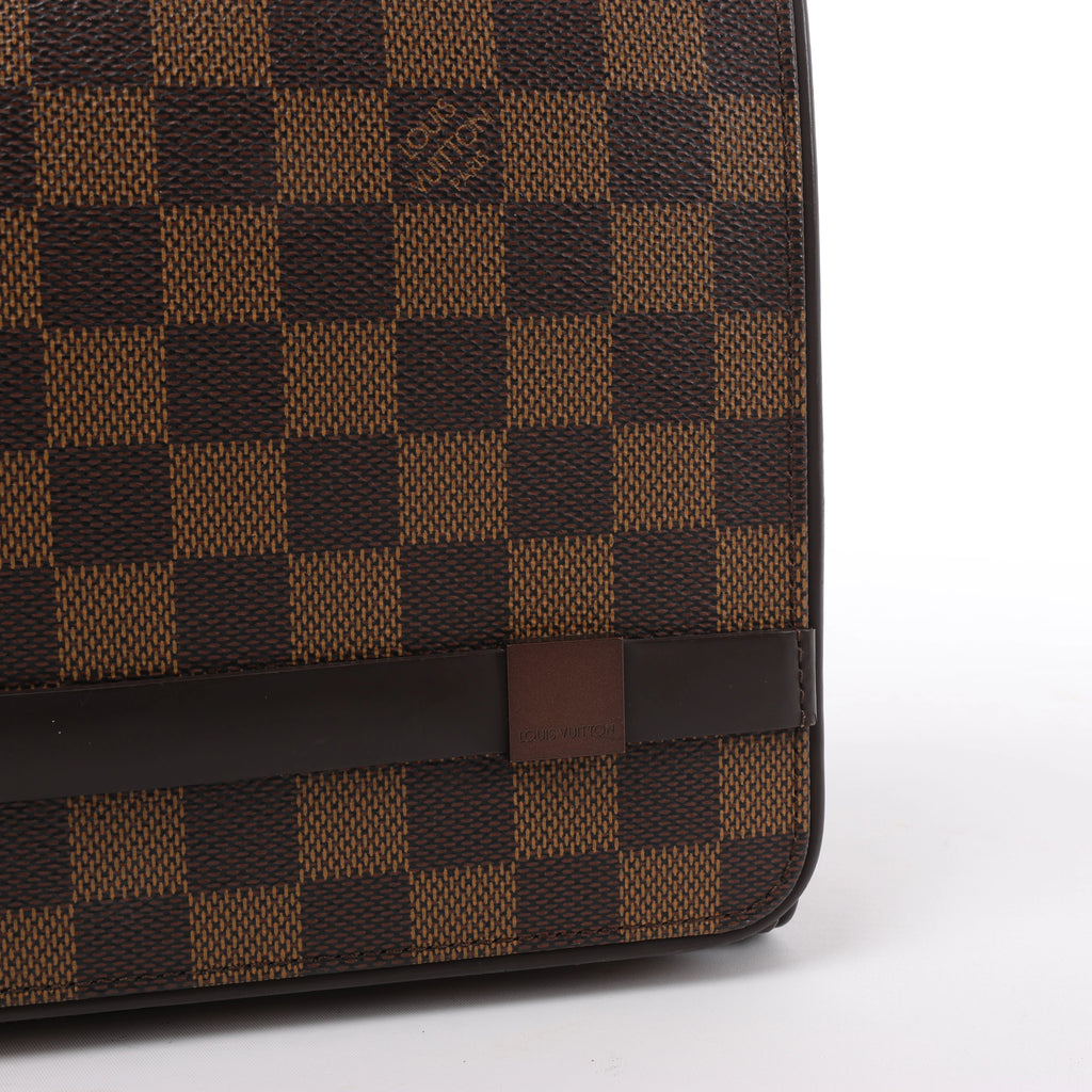 Bolso de hombro Louis Vuitton Tribeca Damier Ebene en marrón N51160