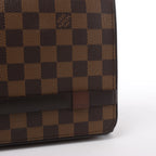 Bolso de hombro Louis Vuitton Tribeca Damier Ebene en marrón N51160