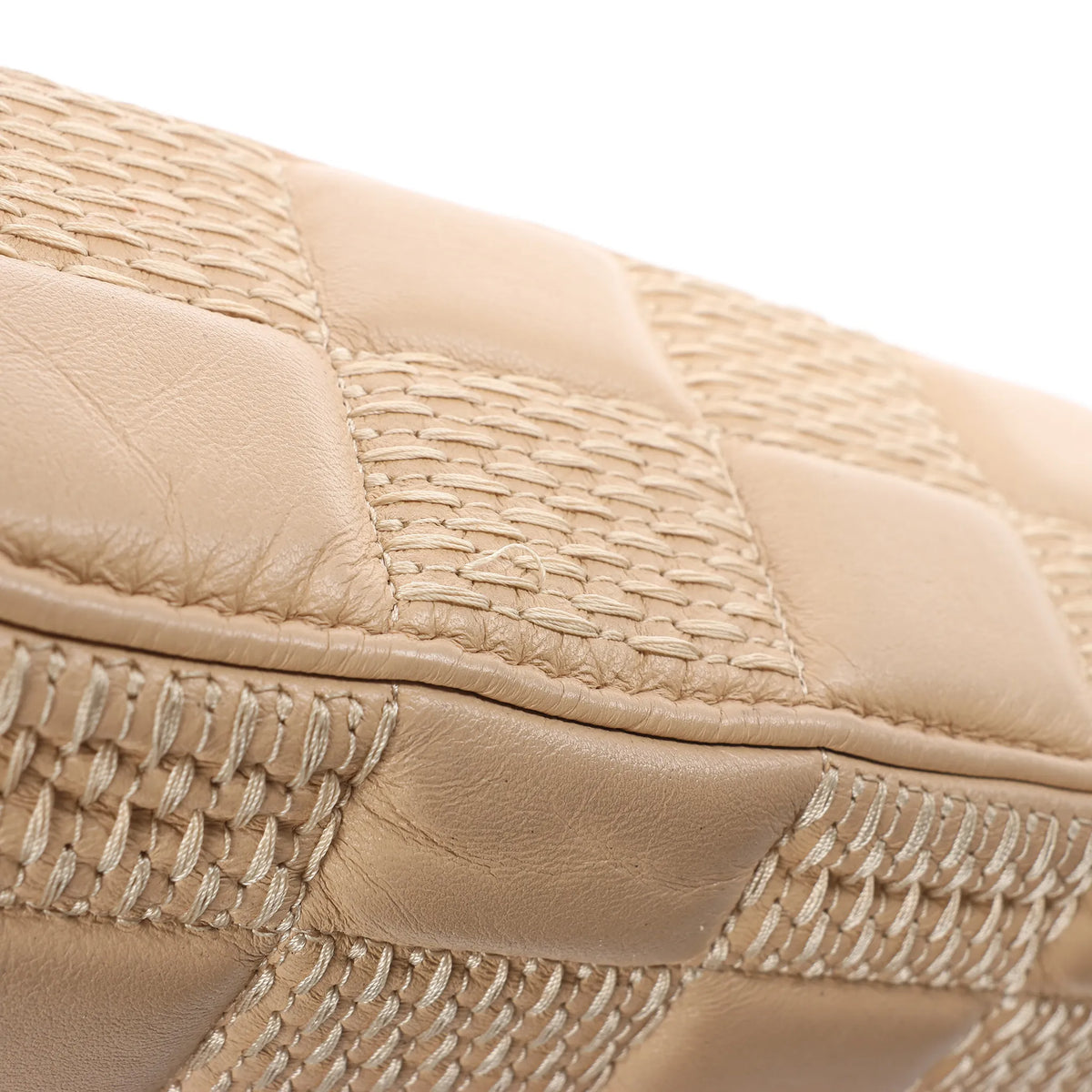 Louis Vuitton Troca MM Damier Quilt Crossbody Bag in Beige M59111