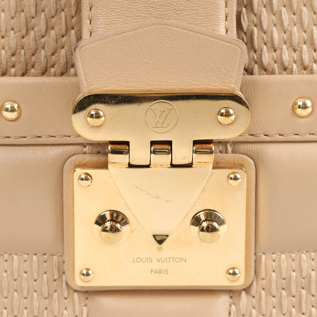 Louis Vuitton Troca MM Damier Quilt Crossbody Bag in Beige M59111