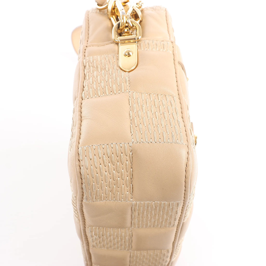 Louis Vuitton Troca MM Damier Quilt Crossbody Bag in Beige M59111