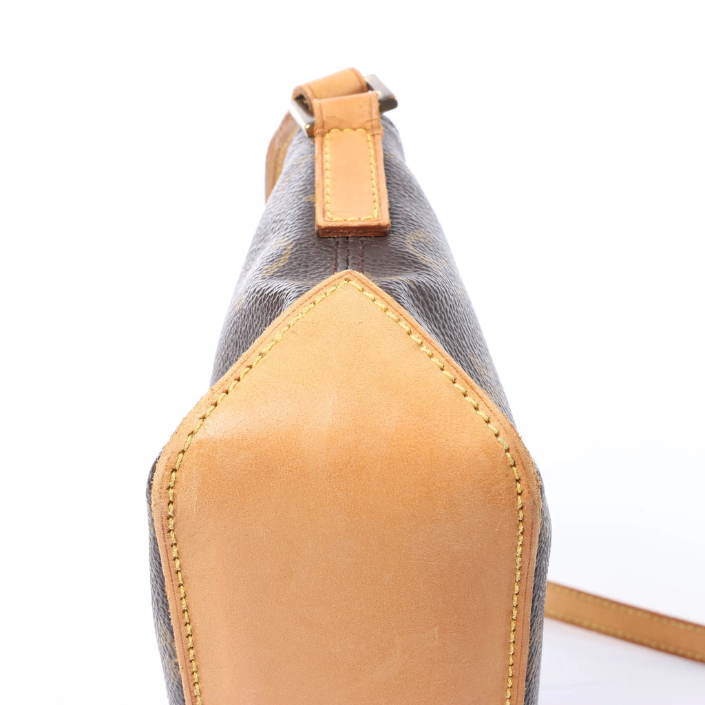 Bolso bandolera de lona con monograma Trotteur de Louis Vuitton en marrón M51240