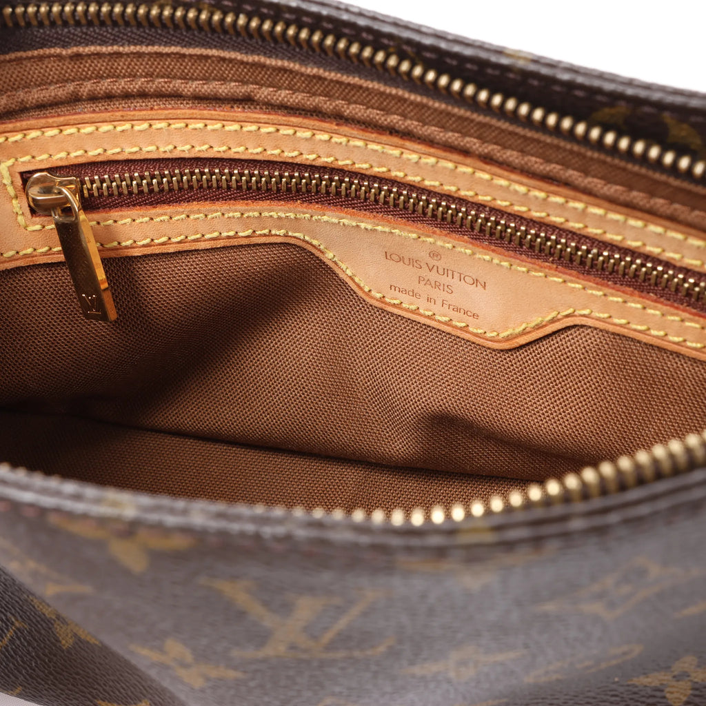 Bolso bandolera de lona con monograma Trotteur de Louis Vuitton en marrón M51240