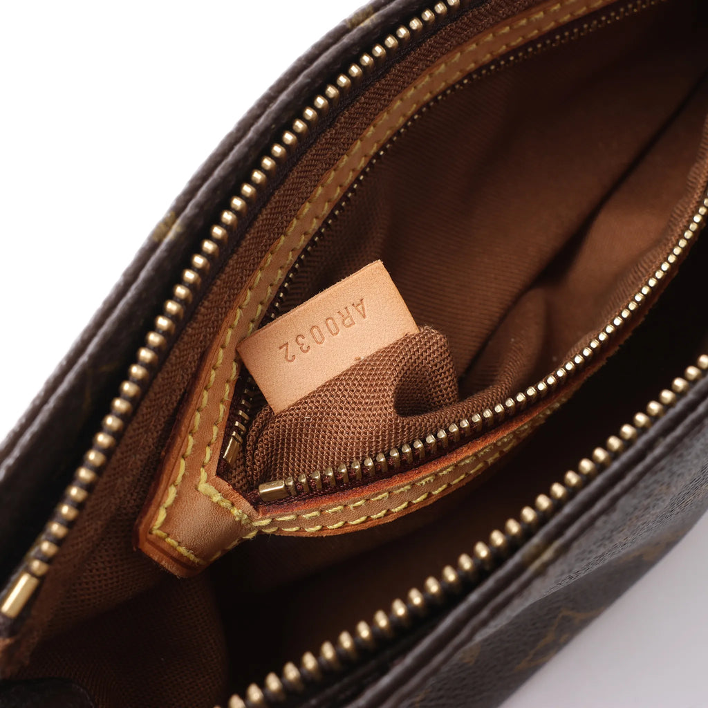 Bolso bandolera de lona con monograma Trotteur de Louis Vuitton en marrón M51240