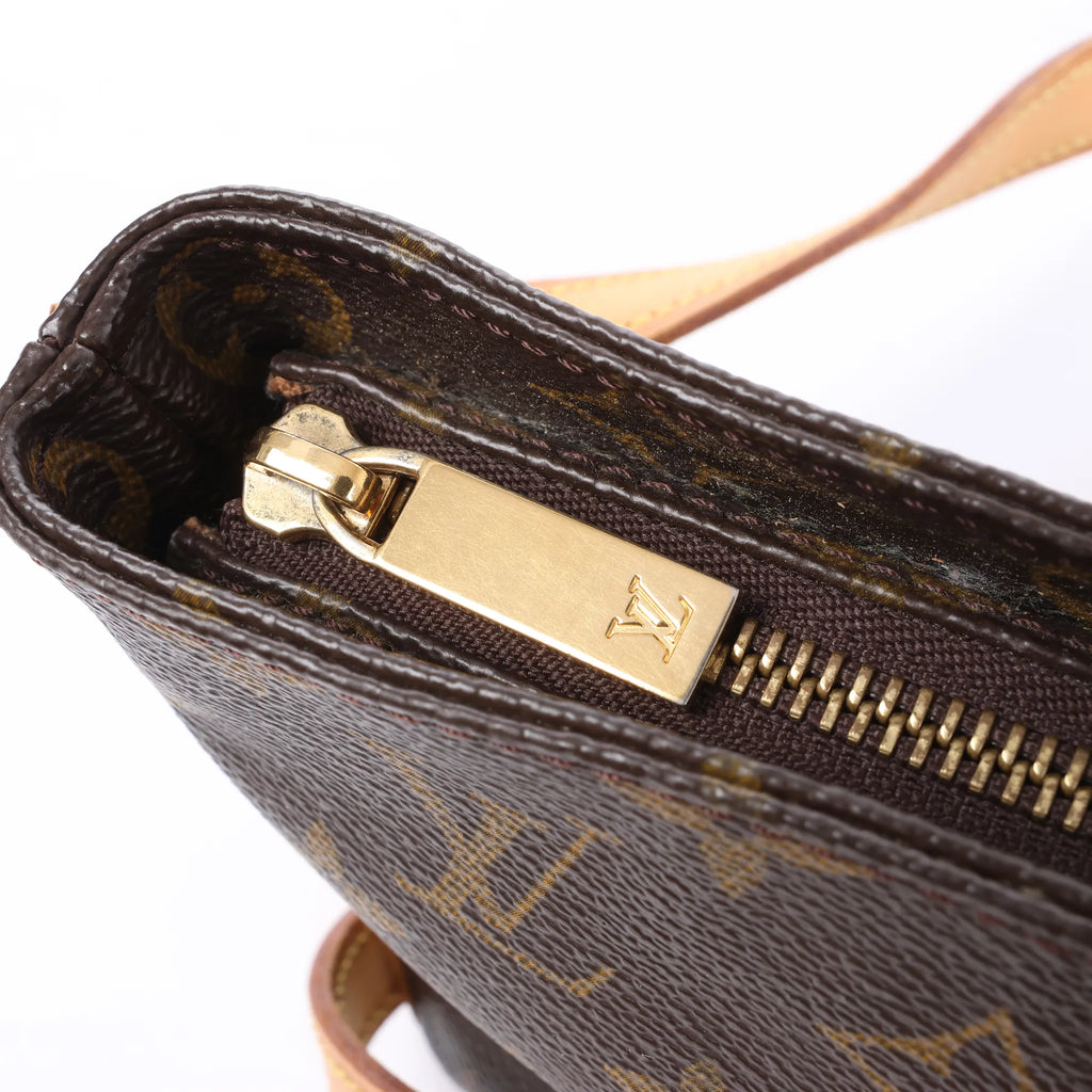 Bolso bandolera de lona con monograma Trotteur de Louis Vuitton en marrón M51240