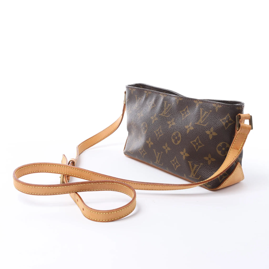 Bolso bandolera de lona con monograma Trotteur de Louis Vuitton en marrón M51240