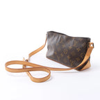 Bolso bandolera de lona con monograma Trotteur de Louis Vuitton en marrón M51240