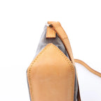 Bolso bandolera de lona con monograma Trotteur de Louis Vuitton en marrón M51240