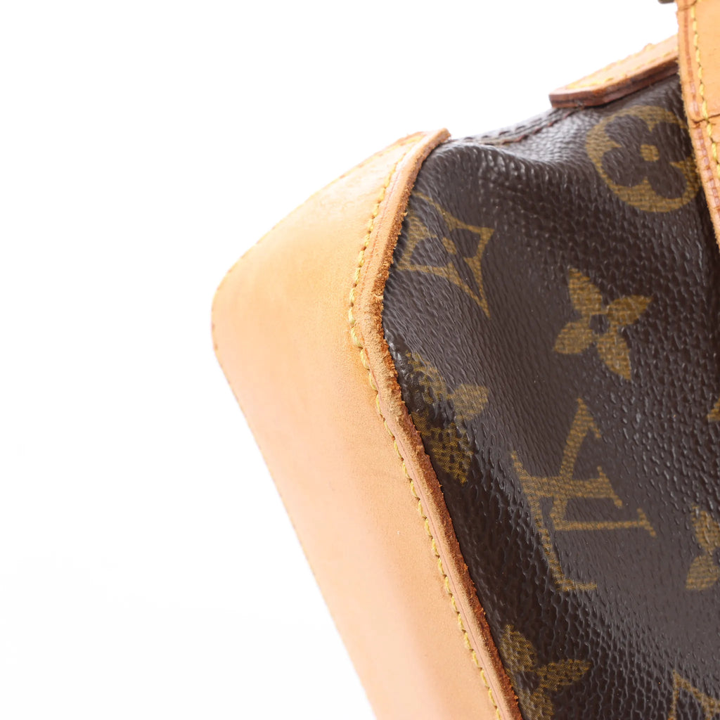 Bolso bandolera de lona con monograma Trotteur de Louis Vuitton en marrón M51240