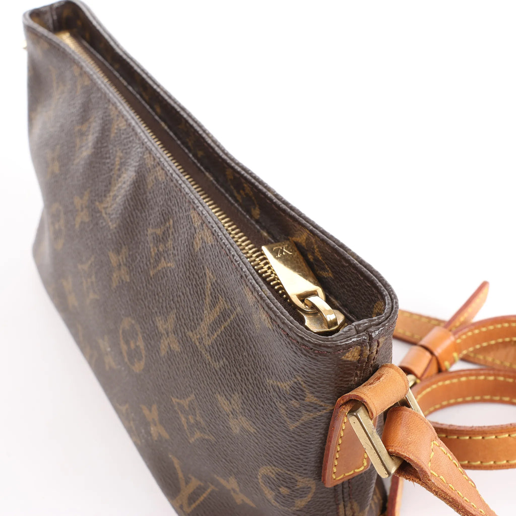 Louis Vuitton Trotteur Monogram Canvas Crossbody Bag in Brown M51240