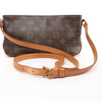 Louis Vuitton Trotteur Monogram Canvas Crossbody Bag in Brown M51240