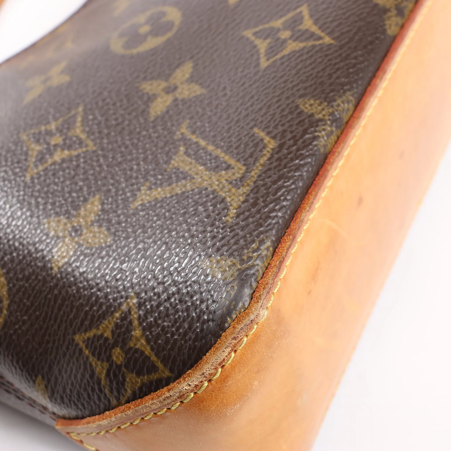 Louis Vuitton Monogram Canvas Trotteur Shoulder Bag in Brown M51240
