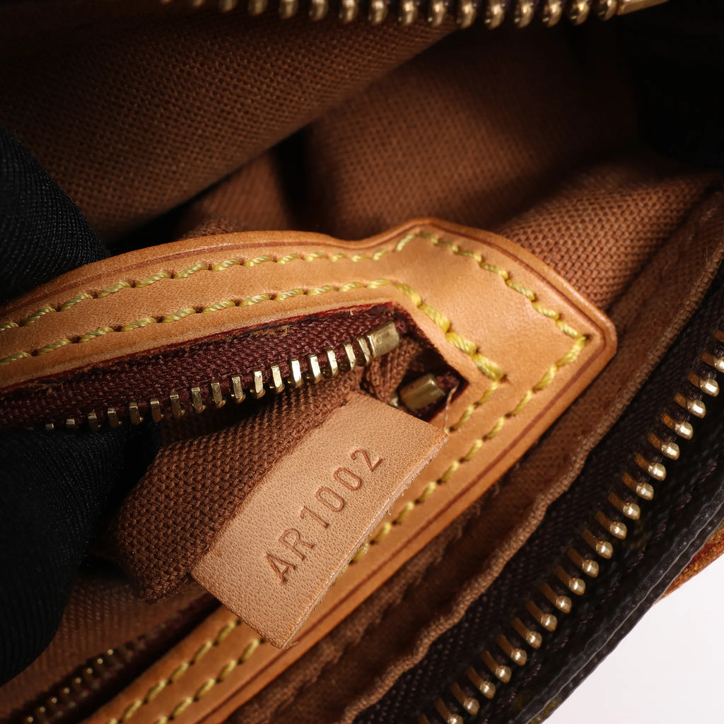 Louis Vuitton Monogram Canvas Trotteur Shoulder Bag in Brown M51240