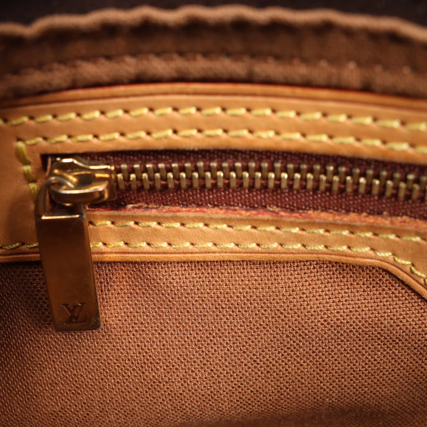 Louis Vuitton Monogram Canvas Trotteur Shoulder Bag in Brown M51240