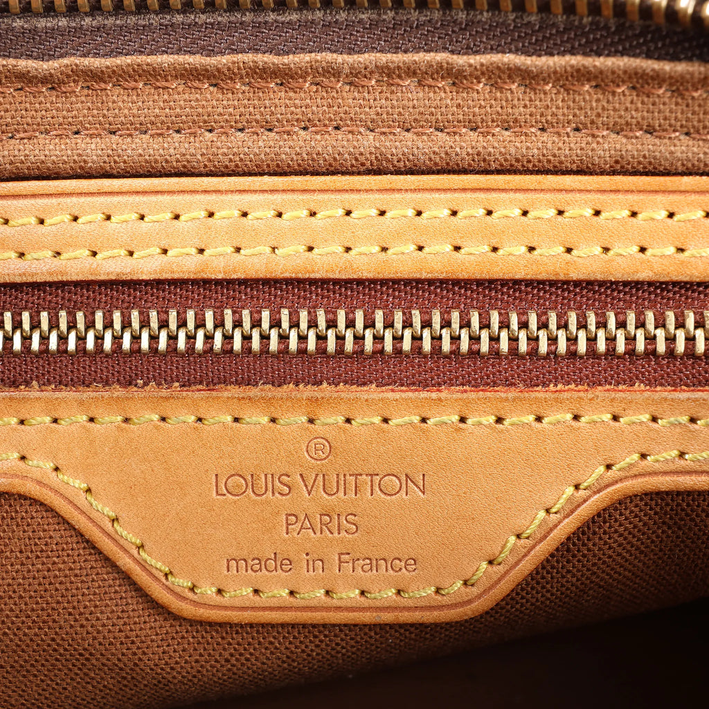Louis Vuitton Monogram Canvas Trotteur Shoulder Bag in Brown M51240