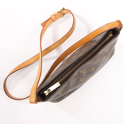 Louis Vuitton Monogram Canvas Trotteur Shoulder Bag in Brown M51240