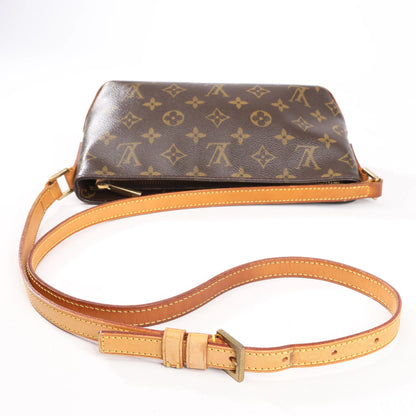 Louis Vuitton Monogram Canvas Trotteur Shoulder Bag in Brown M51240