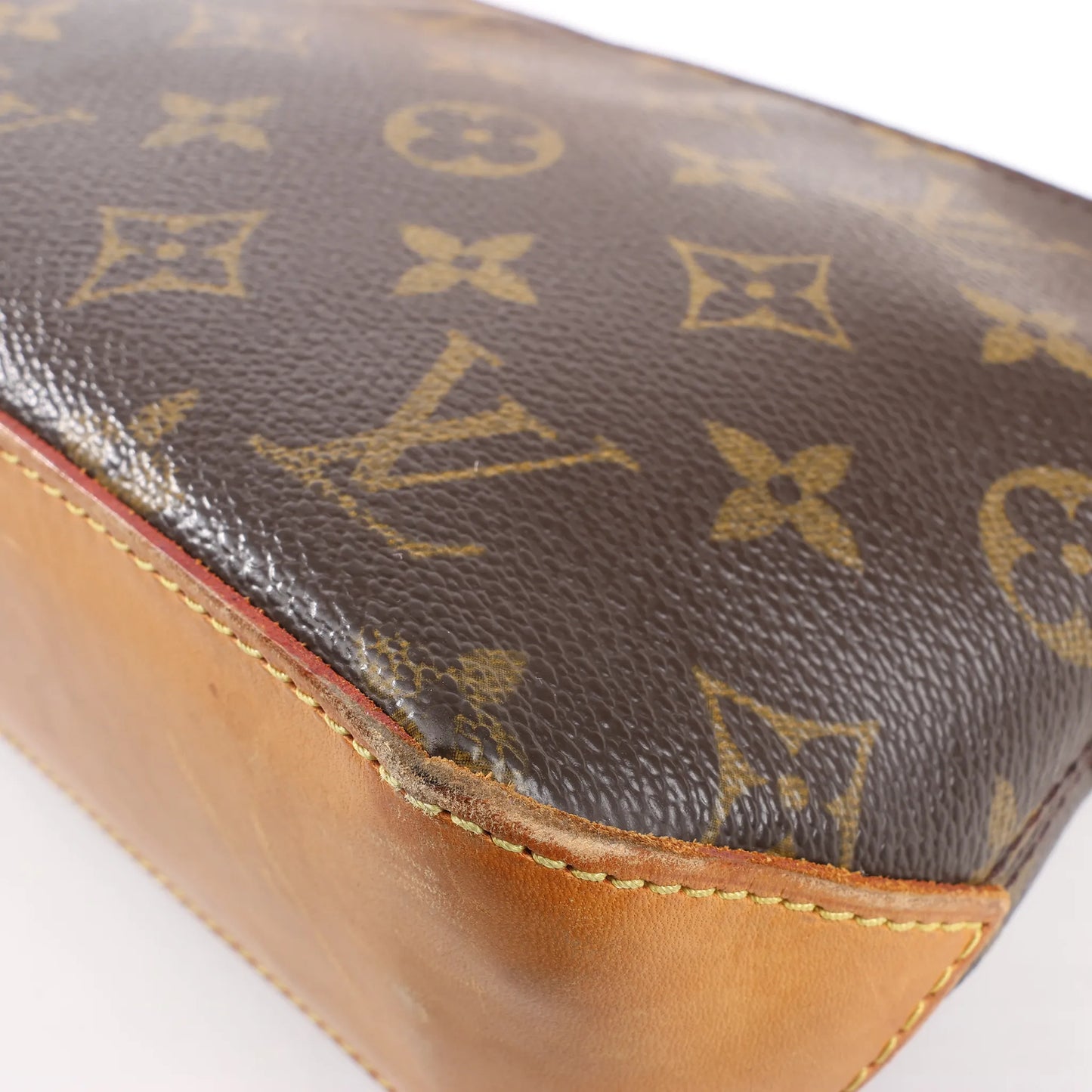 Louis Vuitton Monogram Canvas Trotteur Shoulder Bag in Brown M51240