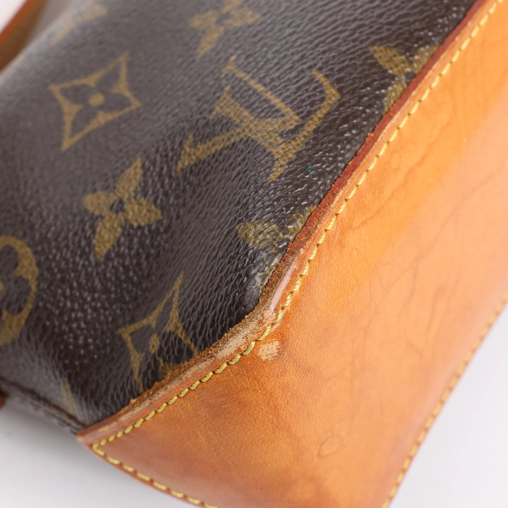 Louis Vuitton Monogram Canvas Trotteur Shoulder Bag M51240