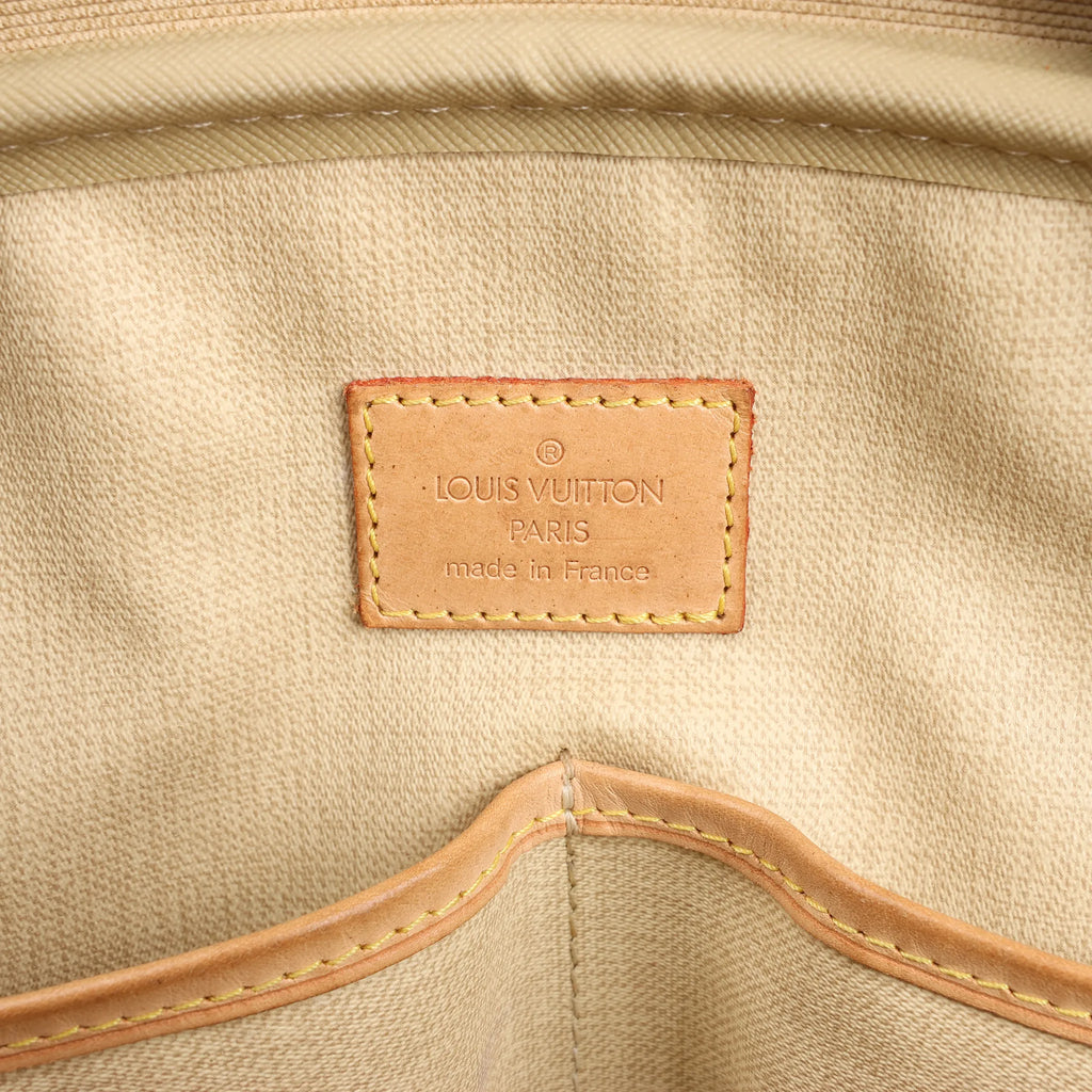 Louis Vuitton Monogram Canvas Trouville Handbag in Brown M42228