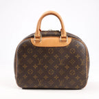 Louis Vuitton Monogram Canvas Trouville Handbag in Brown M42228