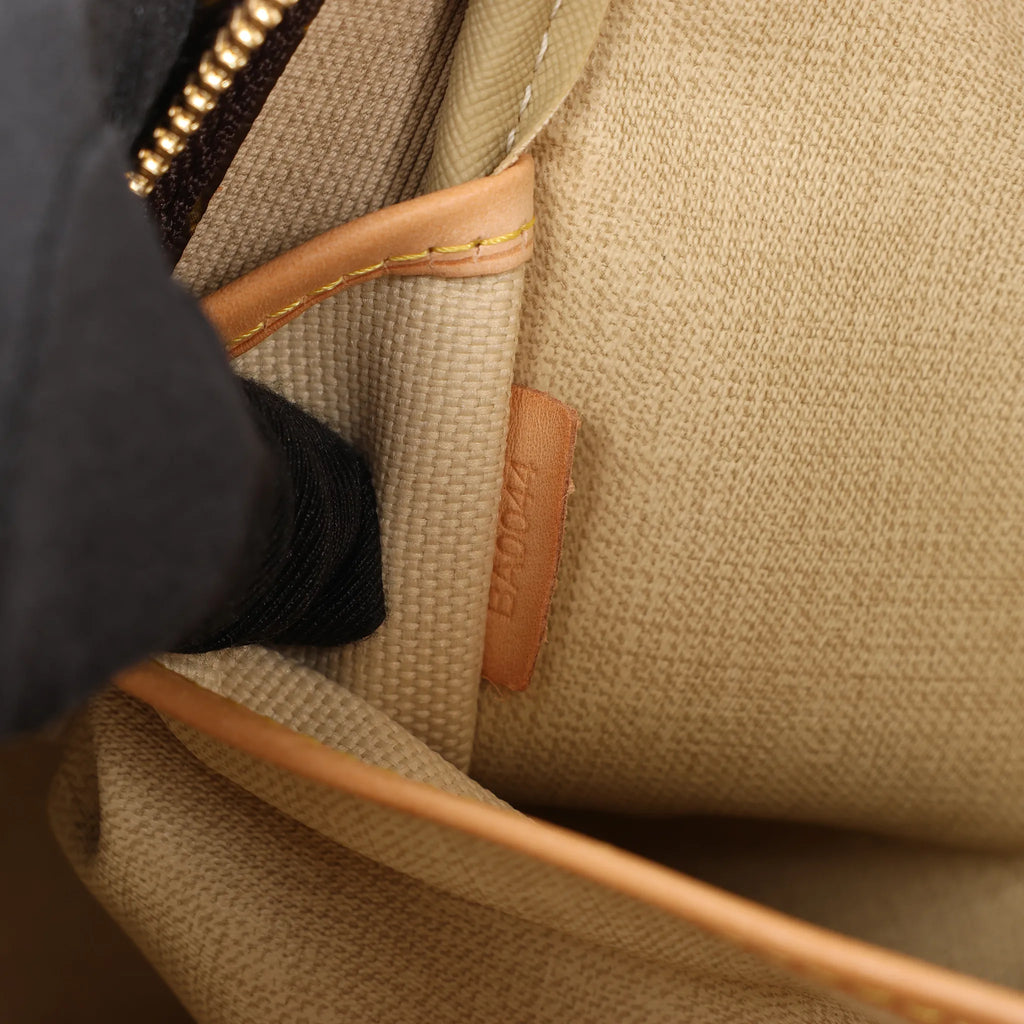 Louis Vuitton Monogram Canvas Trouville Handbag in Brown M42228