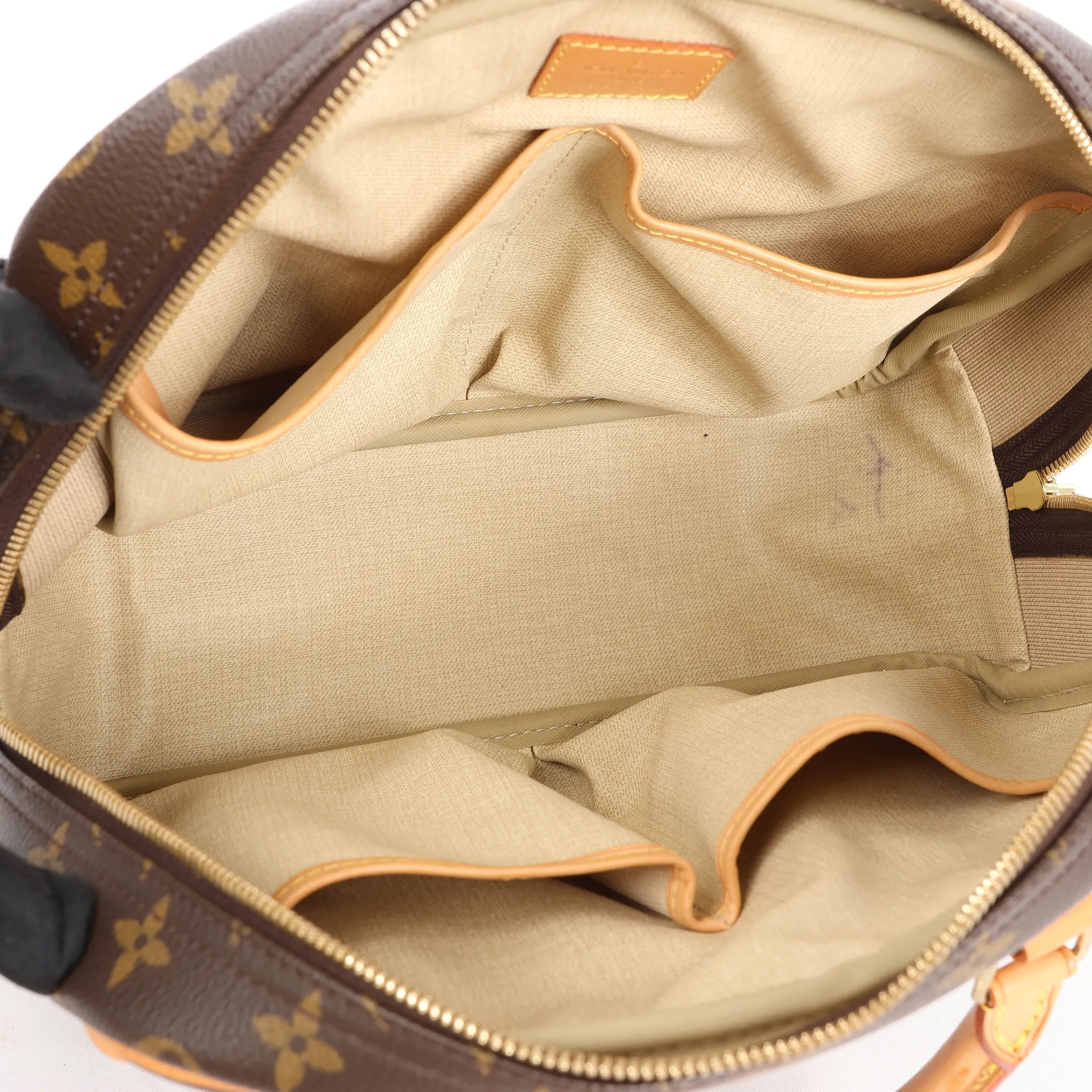 Louis Vuitton Monogram Canvas Trouville Handbag in Brown M42228