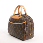 Louis Vuitton Monogram Canvas Trouville Handbag in Brown M42228