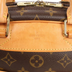 Louis Vuitton Monogram Canvas Trouville Handbag in Brown M42228