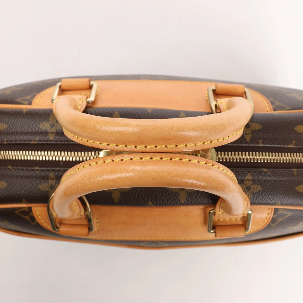 Louis Vuitton Monogram Canvas Trouville Handbag in Brown M42228
