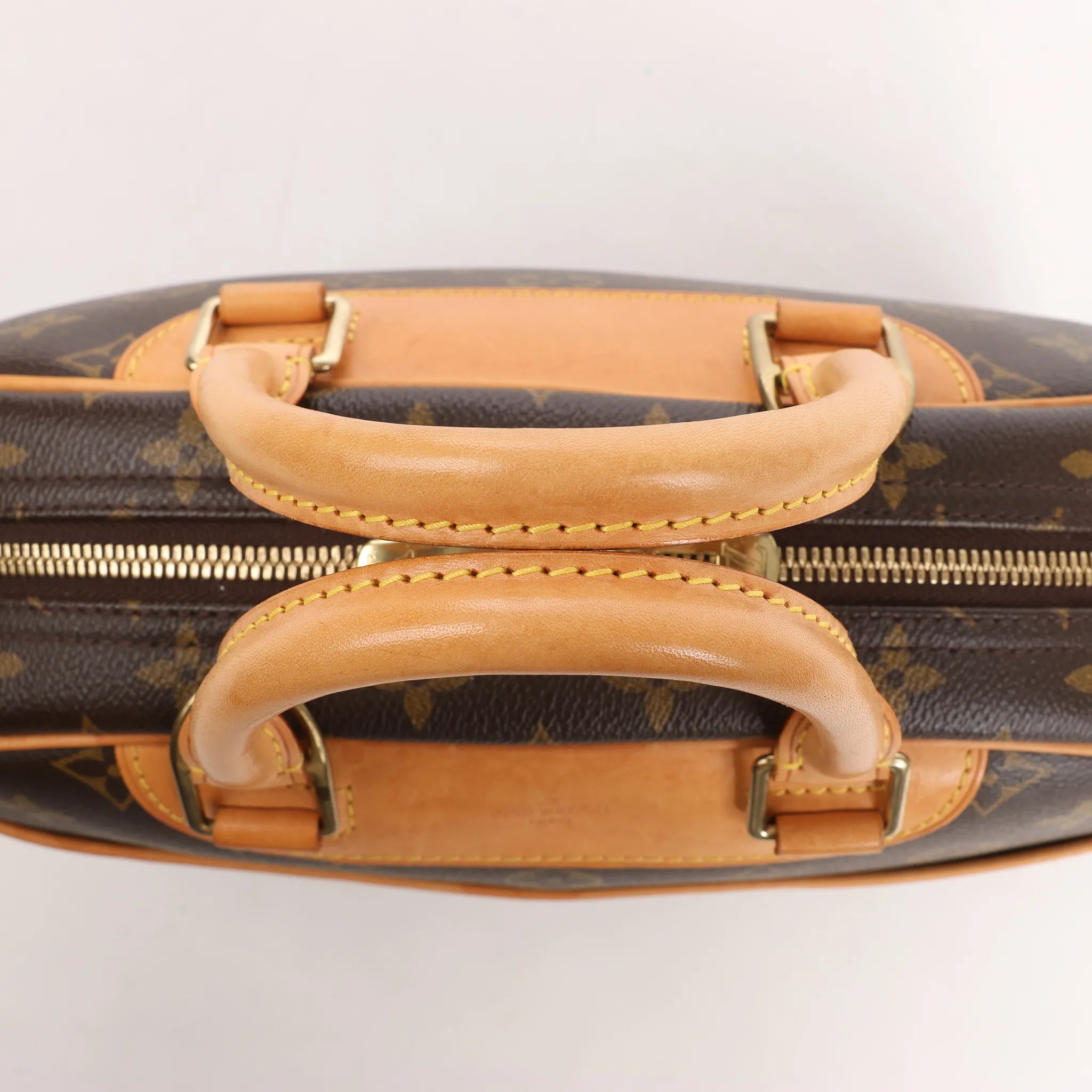 Louis Vuitton Monogram Canvas Trouville Handbag in Brown M42228