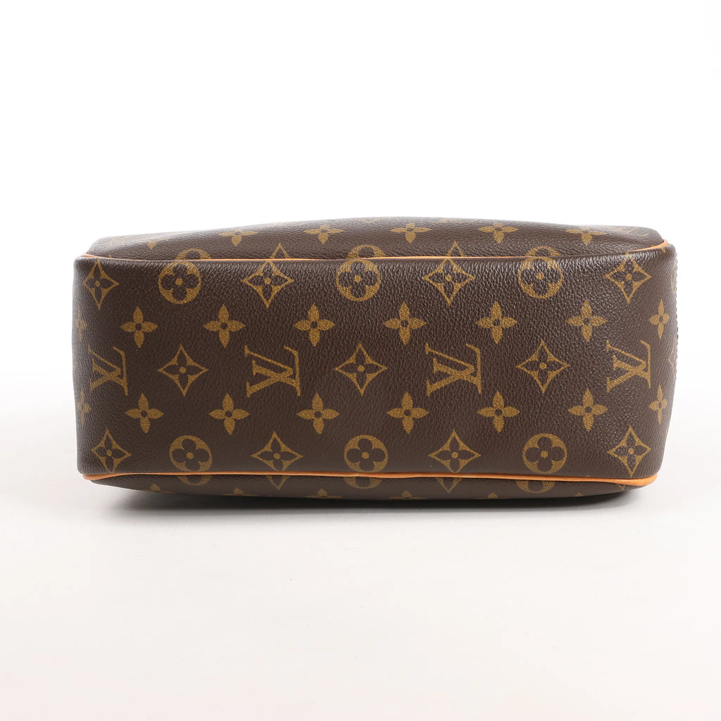 Louis Vuitton Monogram Canvas Trouville Handbag in Brown M42228